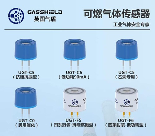 英國氣盾可燃氣體傳感器