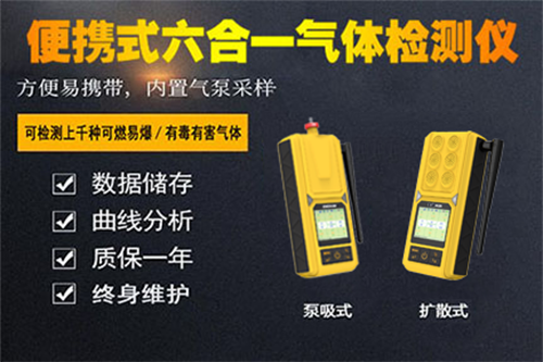 手持式可燃氣體偵測儀